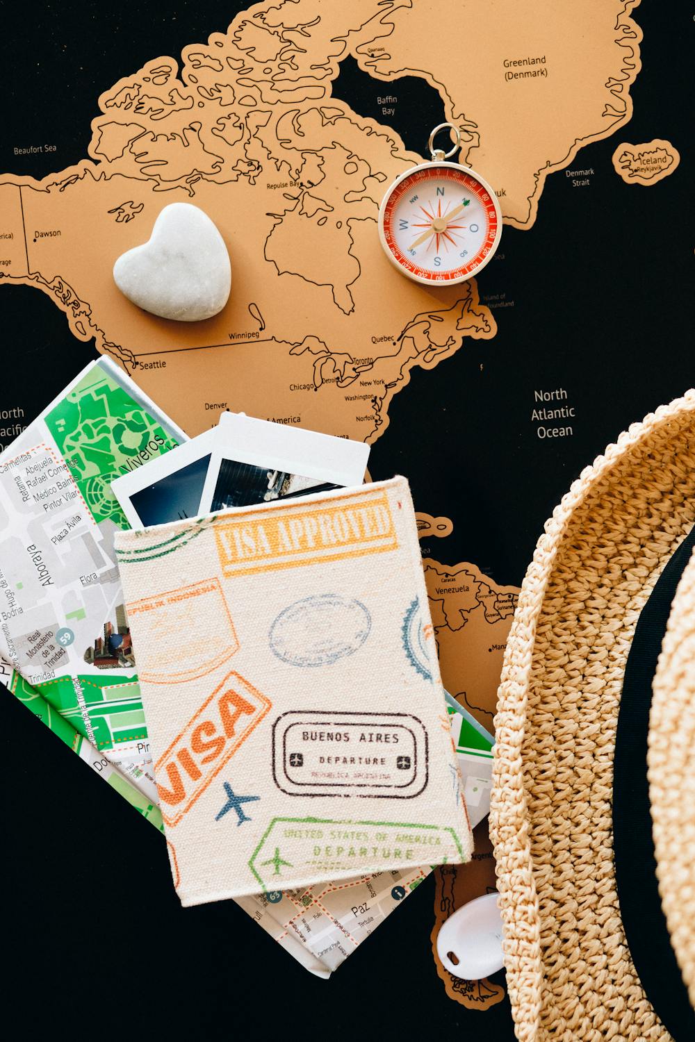 Example of a beautifully designed itinerary
